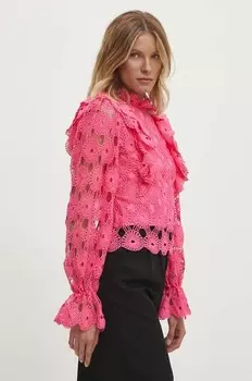 Блуза Answear Lab, розовый