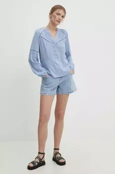 Блуза Answear Lab, синий