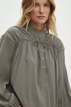 Блуза Answear Lab, зеленый