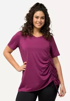 Блуза ANTIBACTERIAL Ulla Popken, цвет Berry