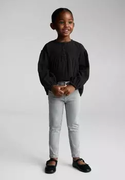 Блуза ANTRA Mango Kids, антрацит