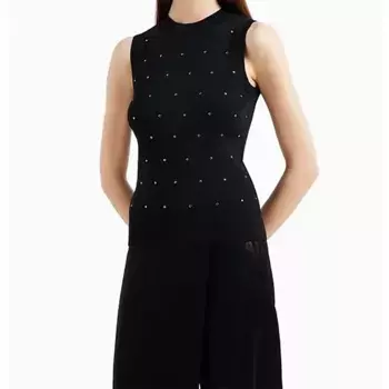 Блуза Armani Exchange 6RYH5B blouse, черный