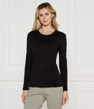 Блуза Armani Exchange Regular Fit, черный
