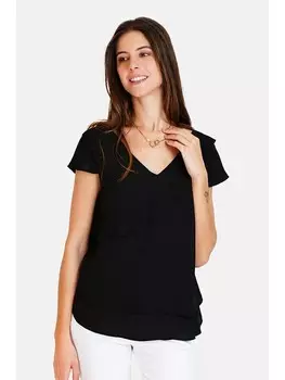 Блуза ASSUILI, черный