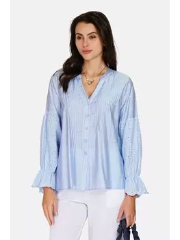 Блуза ASSUILI, голубой