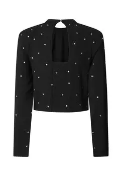 Блуза AVA Pepe Jeans, черный