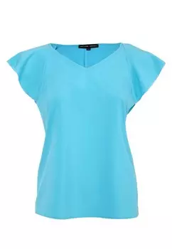 Блуза Awesome Apparel, синий