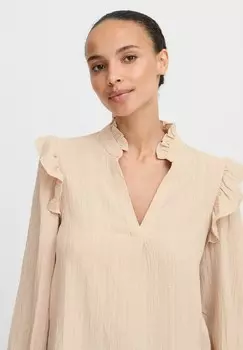 Блуза b.young, бежевый