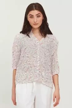 Блуза b.young Druck, розовый