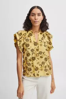 Блуза b.young Kurzarm BYFVHAZEL TOP, красочный