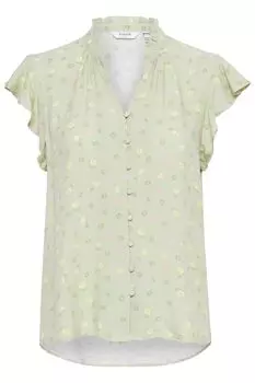 Блуза b.young Kurzarm, зеленый