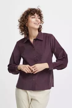 Блуза b.young Langarm BYDINIA REG SHIRT, фиолетовый