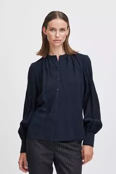 Блуза b.young Langarm BYILANO SHIRT, серый