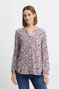 Блуза b.young Langarm BYJOSA VNECK SHIRT, фиолетовый