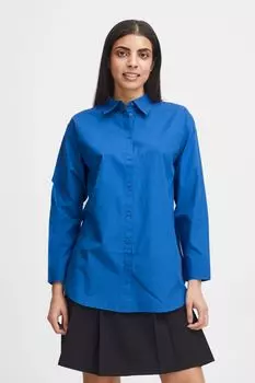 Блуза b.young Langarm, синий