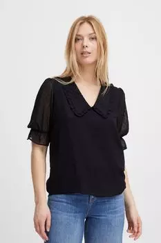 Блуза b.young Shirt BYISIGNE BLOUSE, черный