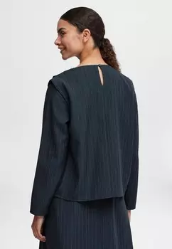 Блуза b.young, синий