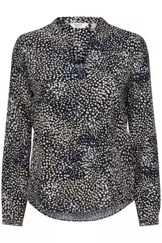 Блуза b.young, темно-синий