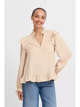 Блуза b.young Tunika BYJULIANA LS BLOUSE 20817087 stylische Langarmbluse, натуральный