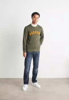 Блуза Barbour, оливковый