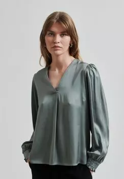 Блуза BARRI Second Female, зеленый