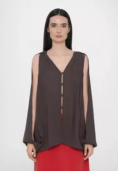 Блуза BEA Rodebjer, коричневый