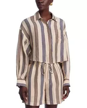 Блуза "Beatrice" укороченная rag & bone, мультиколор