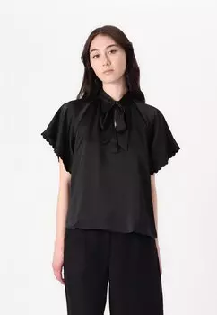 Блуза BECKIABBWENDI Bruuns Bazaar, черный