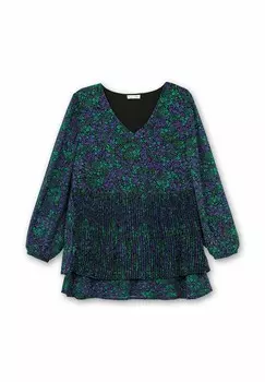 Блуза BEDRUCKTE Sheego, черный