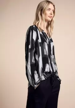 Блуза BEDRUCKTE Street One, черный