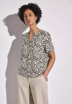 Блуза BEDRUCKTE Street One, песочный