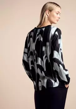 Блуза BEDRUCKTEUS Street One, черный