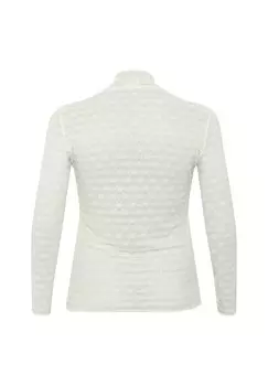 Блуза BELLA Kaffe Curve, белый