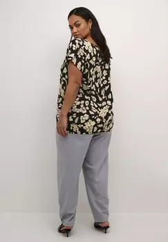 Блуза BELLA STANLEY Kaffe Curve, черный