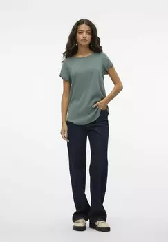 Блуза BELLA Vero Moda, цвет Dark Forest