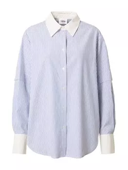 Блуза Bella X About You MARIA, синий/белый