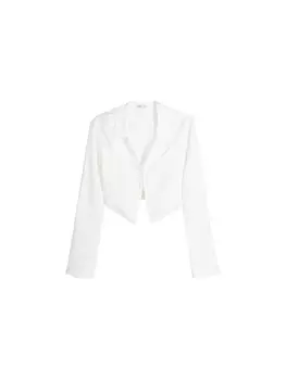 Блуза Bershka, белый