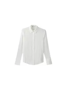 Блуза Bershka, белый