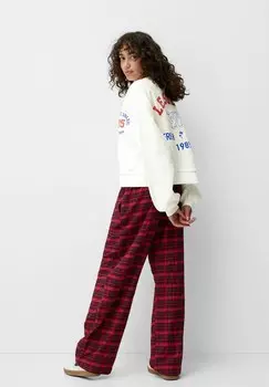 Блуза Bershka, белый