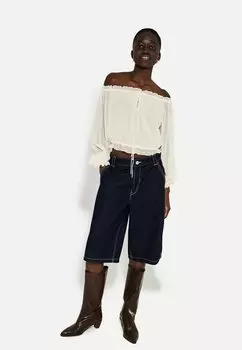 Блуза Bershka, бежевый