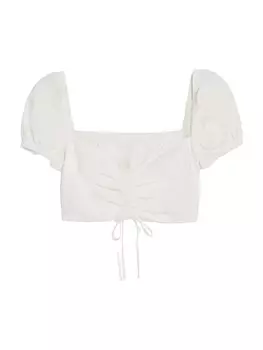 Блуза Bershka Blouse, белый