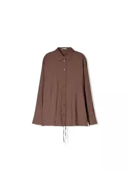 Блуза Bershka, коричневый