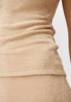 Блуза Bershka, песочный