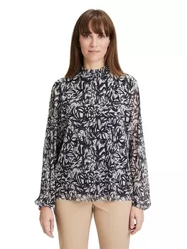 Блуза Betty Barclay Bluse, цвет Dunkelblau/Creme