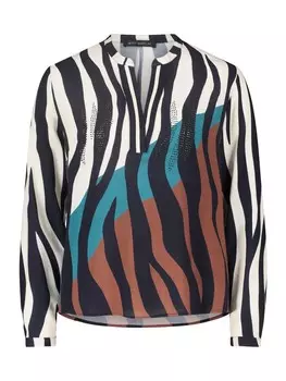 Блуза Betty Barclay, цвет dark blue/beige