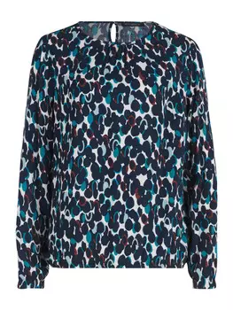 Блуза Betty Barclay langarm, цвет dark blue/petrol