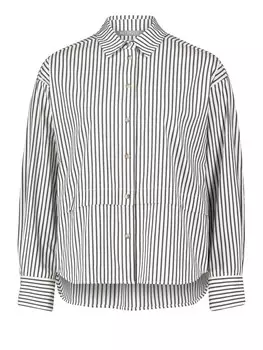 Блуза BETTY & CO, белый/черный