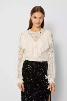 Блуза Bizuu МАРИ, бежевый