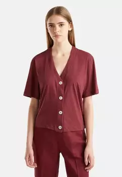 Блуза BLEND STYLE United Colors of Benetton, красный
