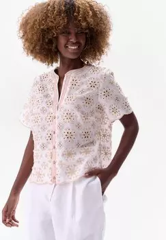 Блуза blue shadow, бежевый